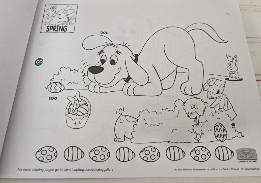 3 Leap Frog Imagination Desk Coloring/Activity Replacement Books ONLY