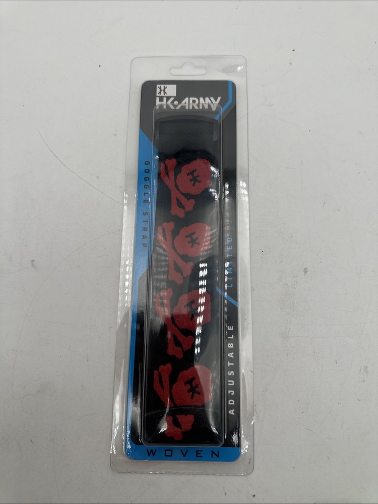 NEW HK Army Universal Goggle Strap - Bones - Red