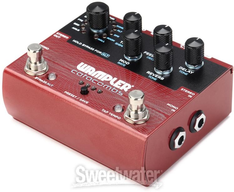 Wampler Catacombs Reverb and Delay Pedal