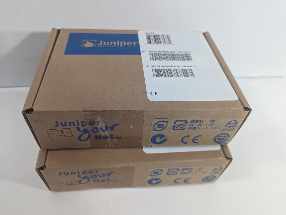 New Juniper Networks JXM-1SERIAL-S :1 PORT SYNC SERIAL MINI INTERFACE MODULE