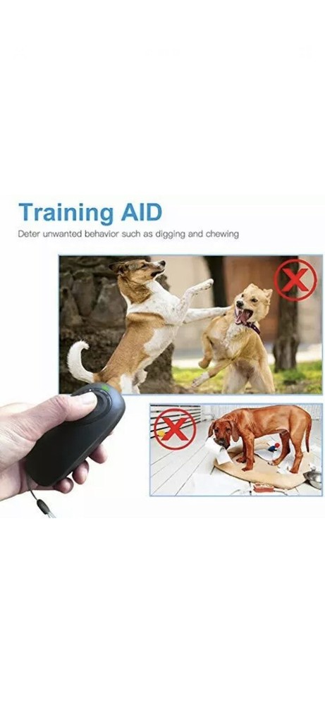 BIG DEAL Ultrasonic Bark Control Device, Anti Barking Devices Variable Frequency