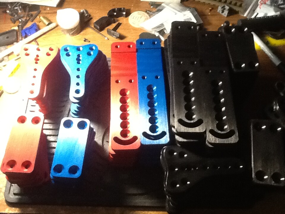 Holster Hanger for USPSA ***Blue Anodized*** Bladetech, Safariland, G-Code