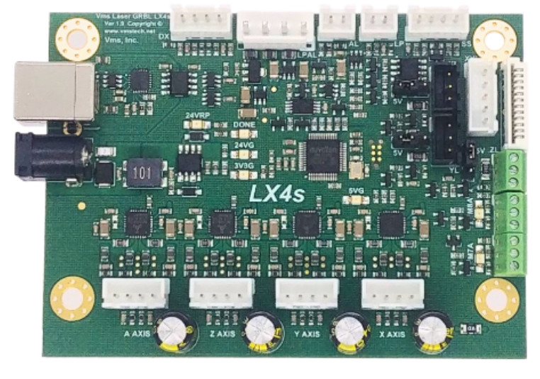Vms LightBurn & Laser GRBL Compatible LX4s Enhanced C02 Laser Controller Board
