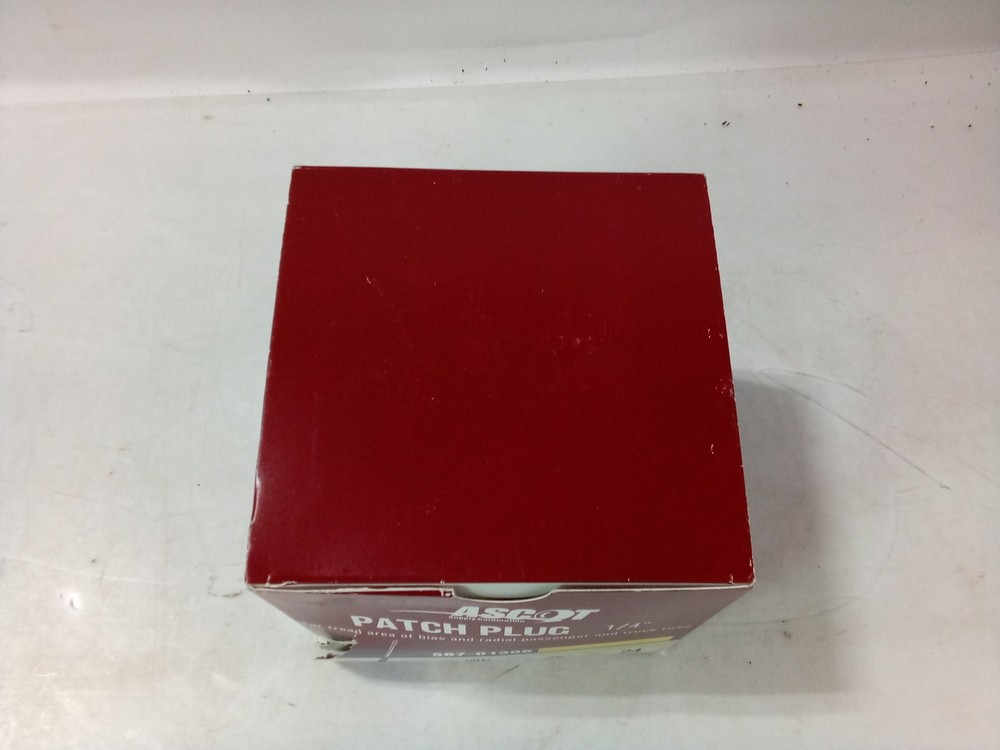 Ascot M6 1/4" Patch Plug, 24/Box 587-01306 .25" stem
