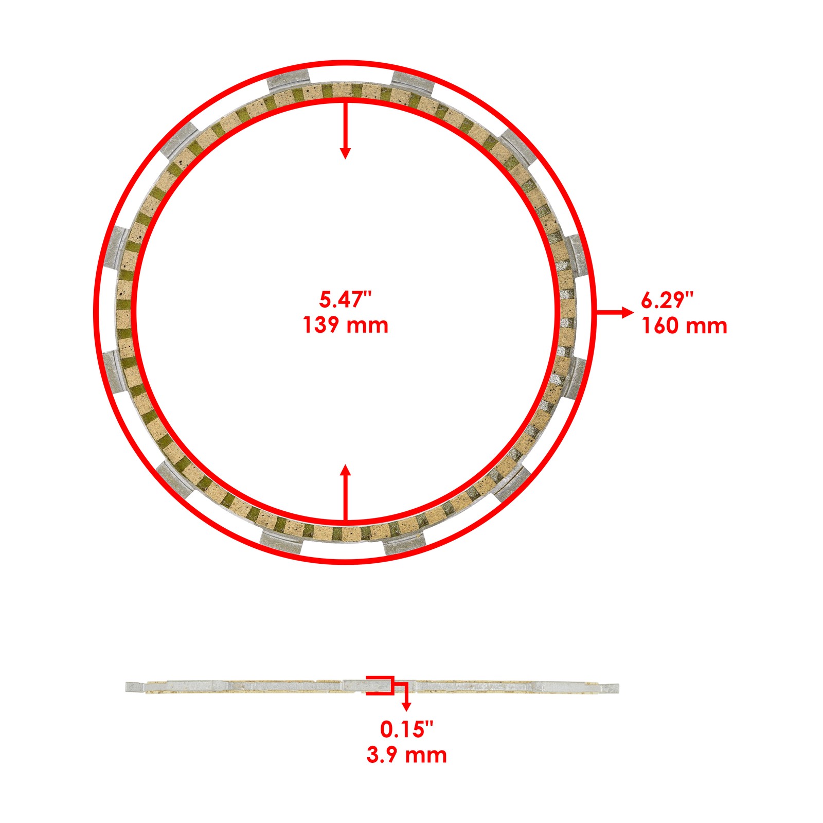 Clutch Friction Plates Kit For Harley Touring Electra Glide Classic Ultra 98-06