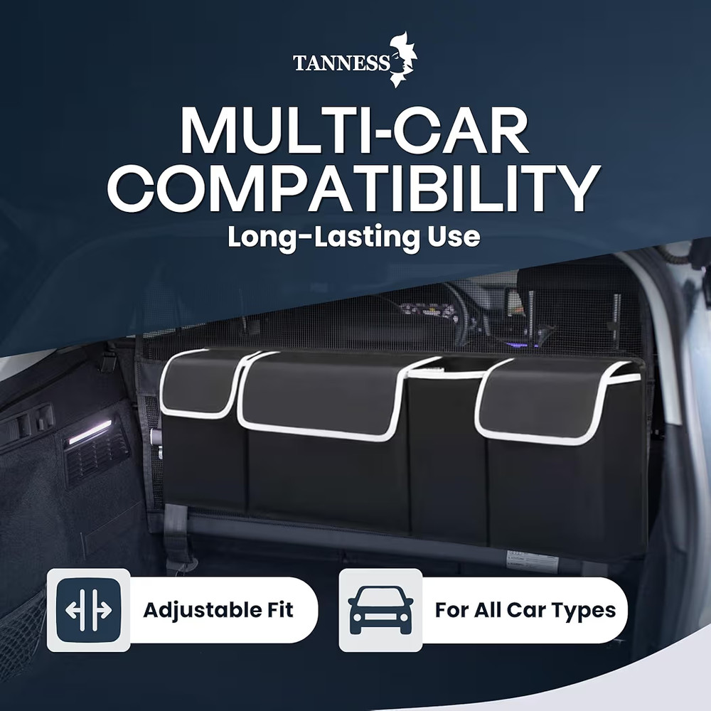 Tanness Back Seat Boot Organiser