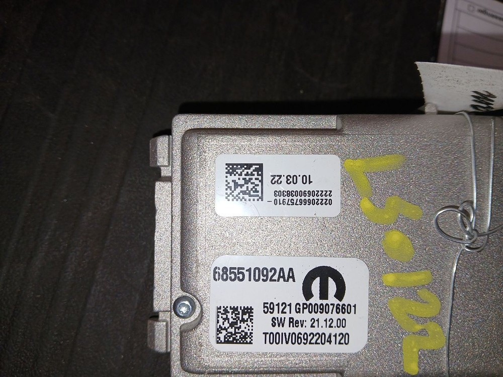 Camera/Projector Camera Front View Fits 22-23 PACIFICA 2998152