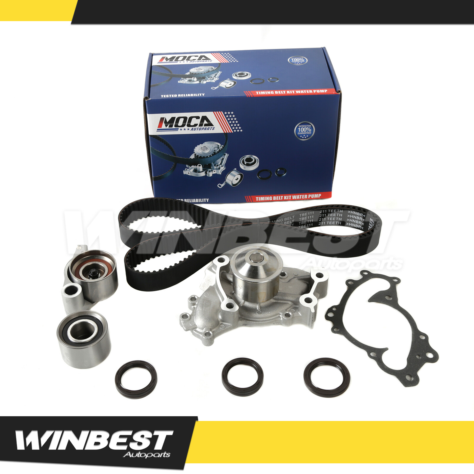 Timing Belt Kit Water Pump for 01-10 Lexus Toyota Solara 3.0L 3.3L 1MZFE 3MZFE