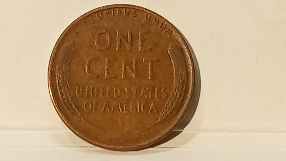 1937 Lincoln Wheat Cent Error Coin Rare Lamination