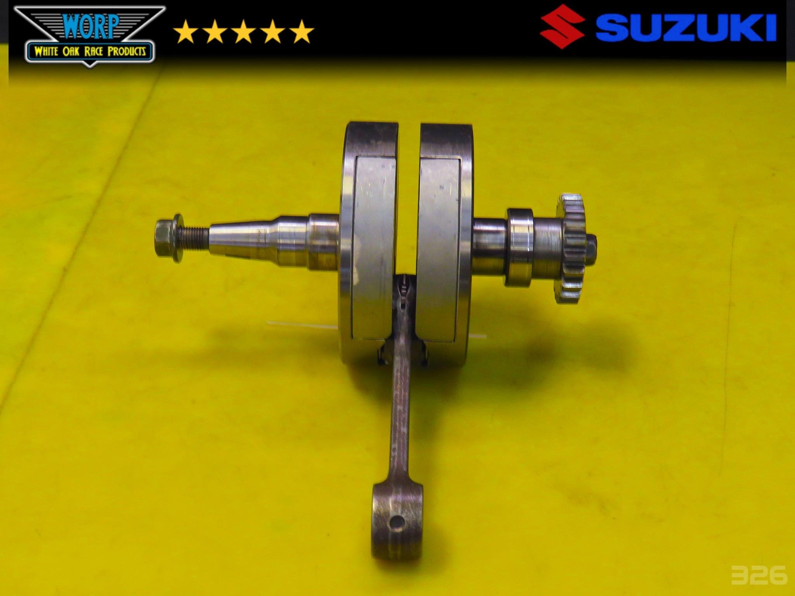 2000 SUZUKI RM250 CRANKSHAFT CRANK SHAFT BOTTOM END CONNECTING ROD ~ OEM 96-00