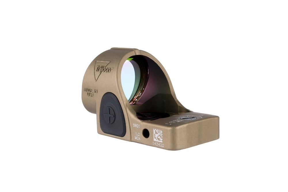 Trijicon SRO Sight Adjustable LED 2.5 MOA Red Dot – Coyote Brown Anodized