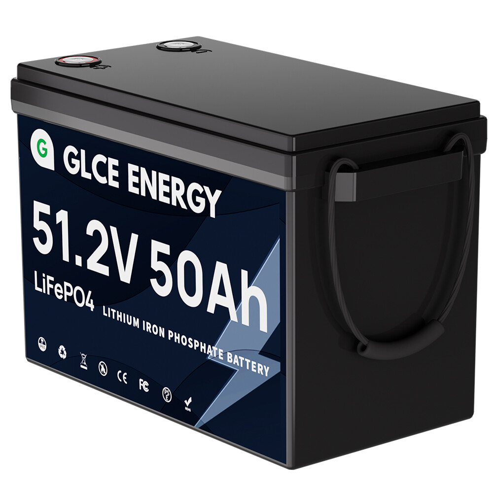 48V 50Ah LiFePO4 Lithium Battery Deep Cycle BMS Golf Cart Solar