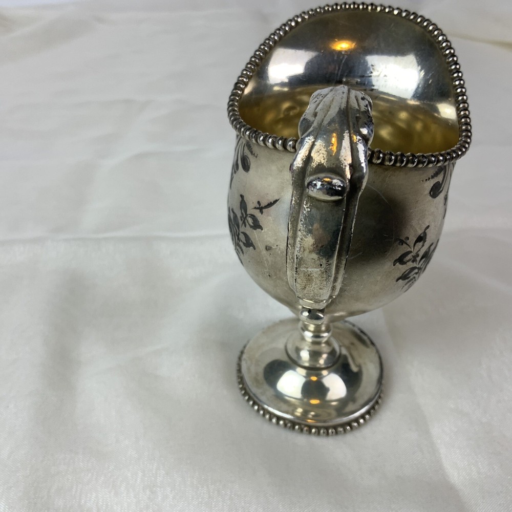 Barbour Silver Co. Quadruple - Etched #333 - Creamer