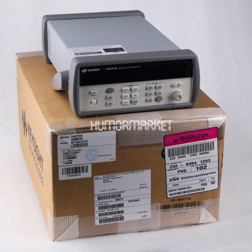 ONE NEW keysight 34970A data acquisition switch 34970A