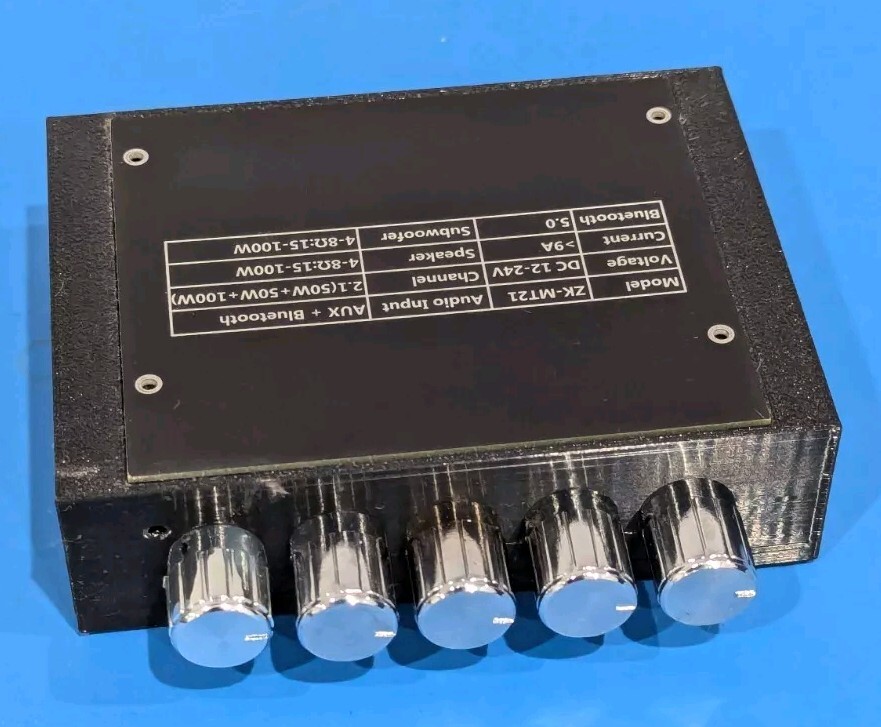 Case For ZK-MT21 MT21 Power Amplifier Shell, 3d Printed