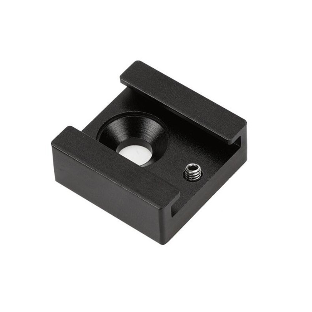 2 Pcs Flash Cold Shoe Mount Aluminum Alloy Bracket Camera Adapter