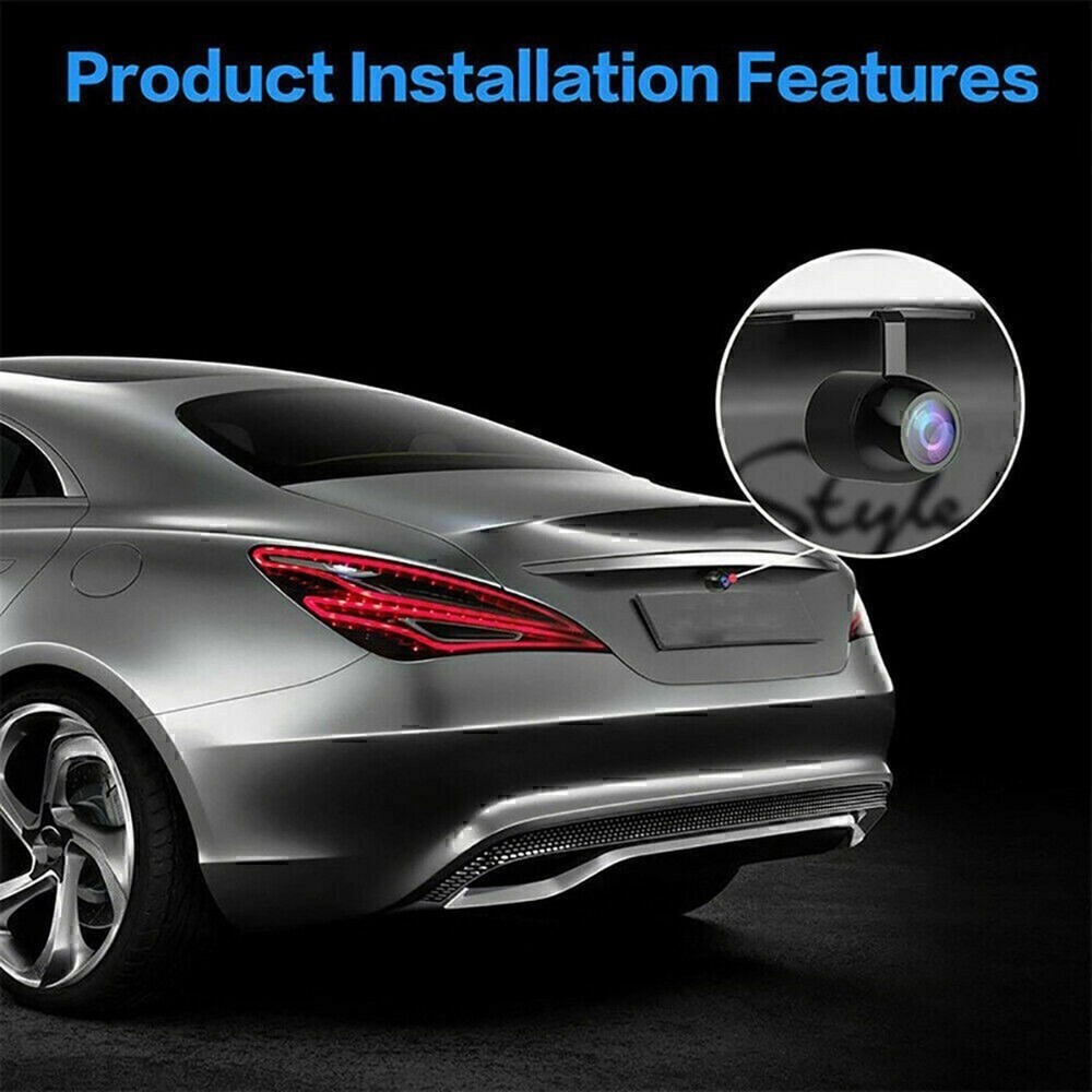 Universal Car Rear View Reverse Backup Camera Small CAM Waterproof RCA