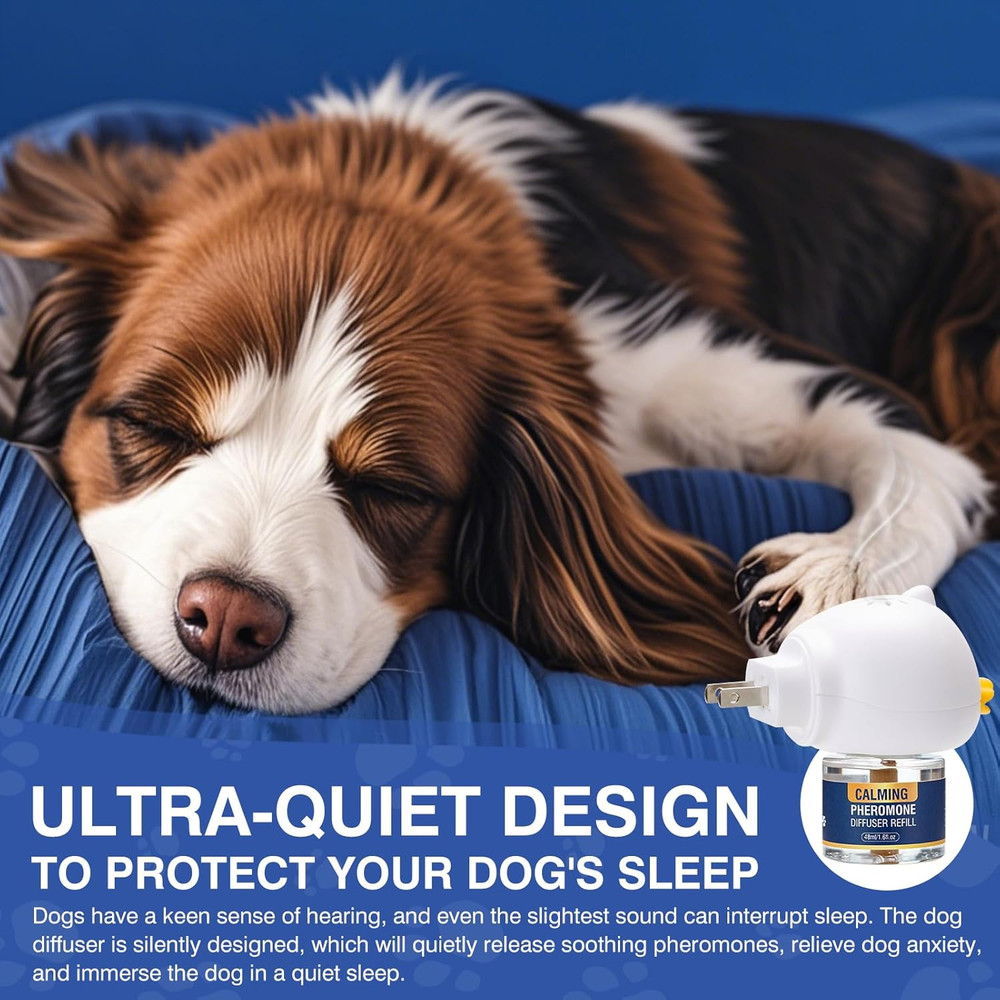 Dog Pheromone Calming Diffuser 4 In 1 Appeasing Pet Pheromones Diffuser to Calm