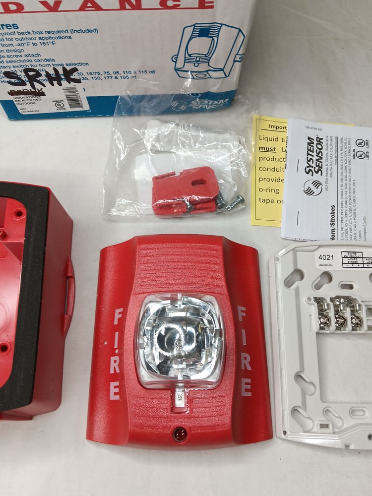 System Sensor SRHK Strobe, High-candela, Outdoor *Wrong Box*