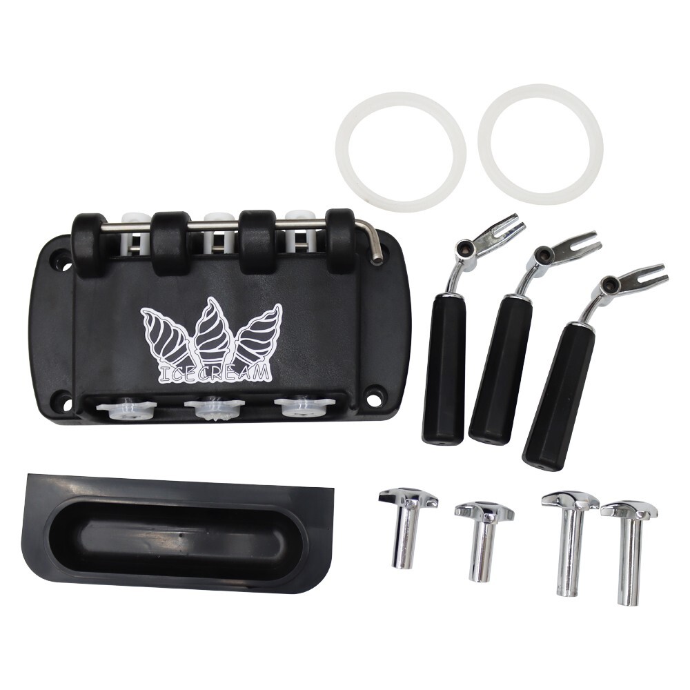 Commercial 3 Soft Ice Cream Machine LED Panel Controller Ice Cream Makers Device