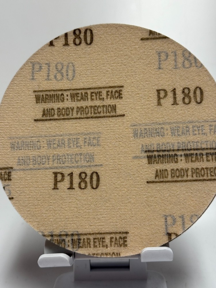 PERFORMANCE PLUS 5" SANDING DISC, 180 GRIT, 100 DISC PER BOX, NEW