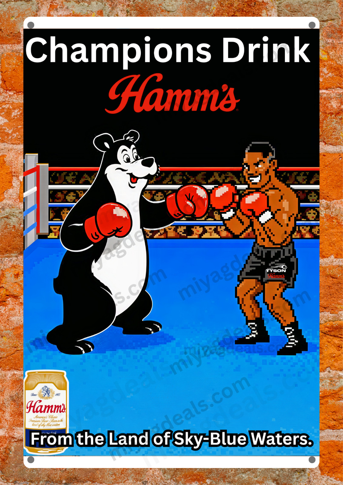 Yuengling Black & Tan Sydney Sweeney Metal Sign Bar Man Cave Wall Decor Read Des