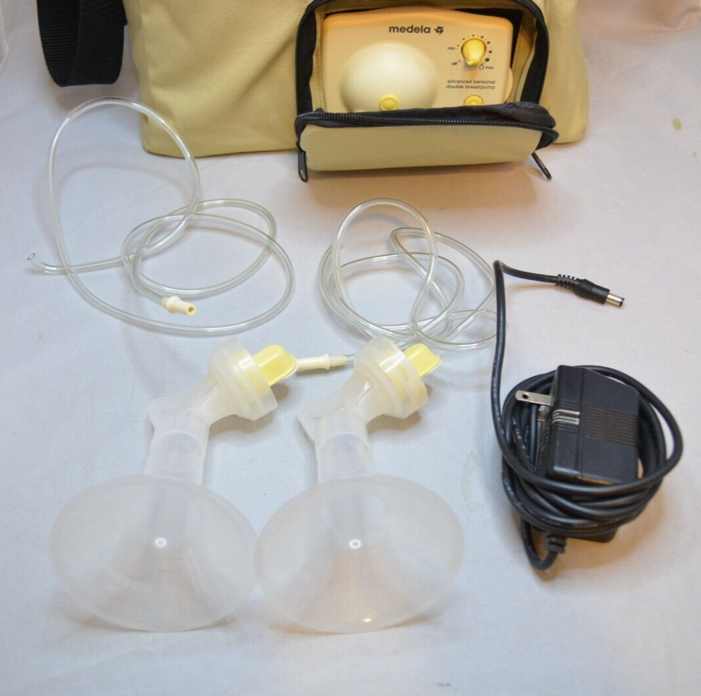 Medela Electric Breast Pump With Bag Two Sided Pump ( Read Description )