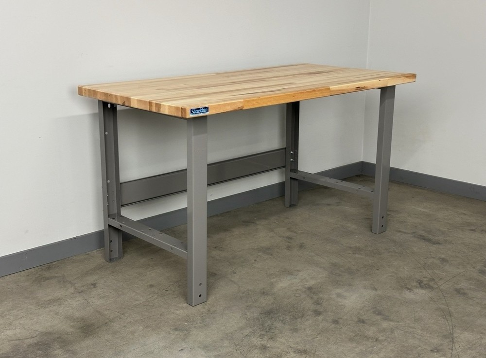 Stackbin Heavy Duty Garage Maple Top Workbench 60” x 30”