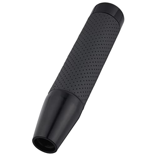 Weighted Shift Knob Long Stick Gear Shifter Lever Leather Shift Knobs black-1
