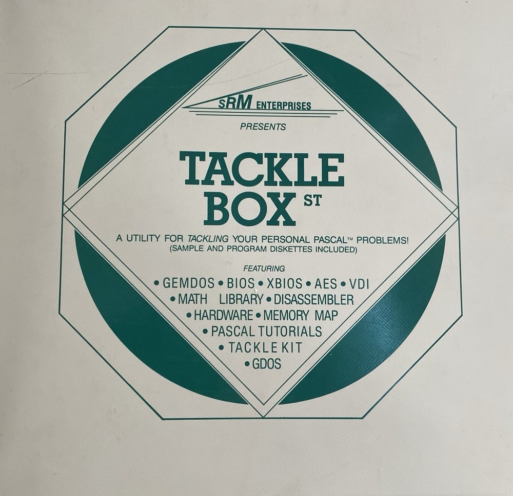 Very Rare Atari ST Internals Documentation-Tackle Box ST Version 2.0-900 pages
