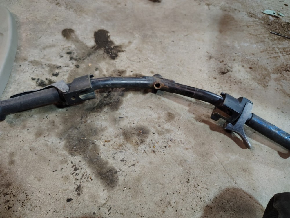 1973 ski doo silver bullet handlebars
