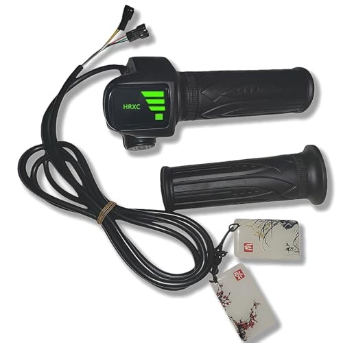 Full Twist Throttle, 48V Plug Easy Installation, LCD Display with NFC Keys,