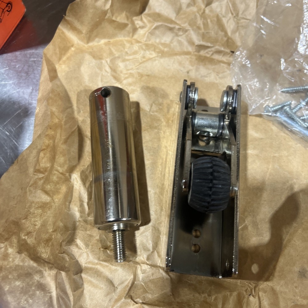 DICTATOR Door Check 1009 Ni (Nos Surplus) Partial Assembly. Missing Hook