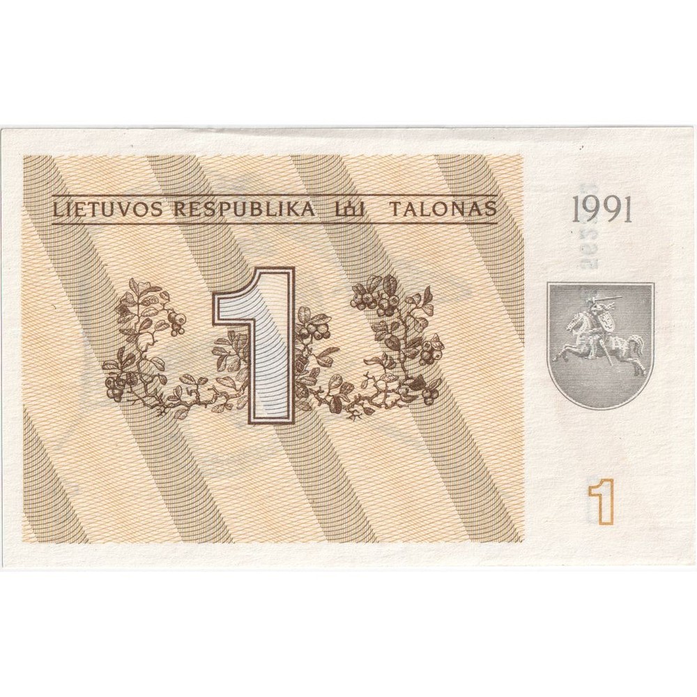 [#232790] Lithuania, 1 (Talonas), UNC