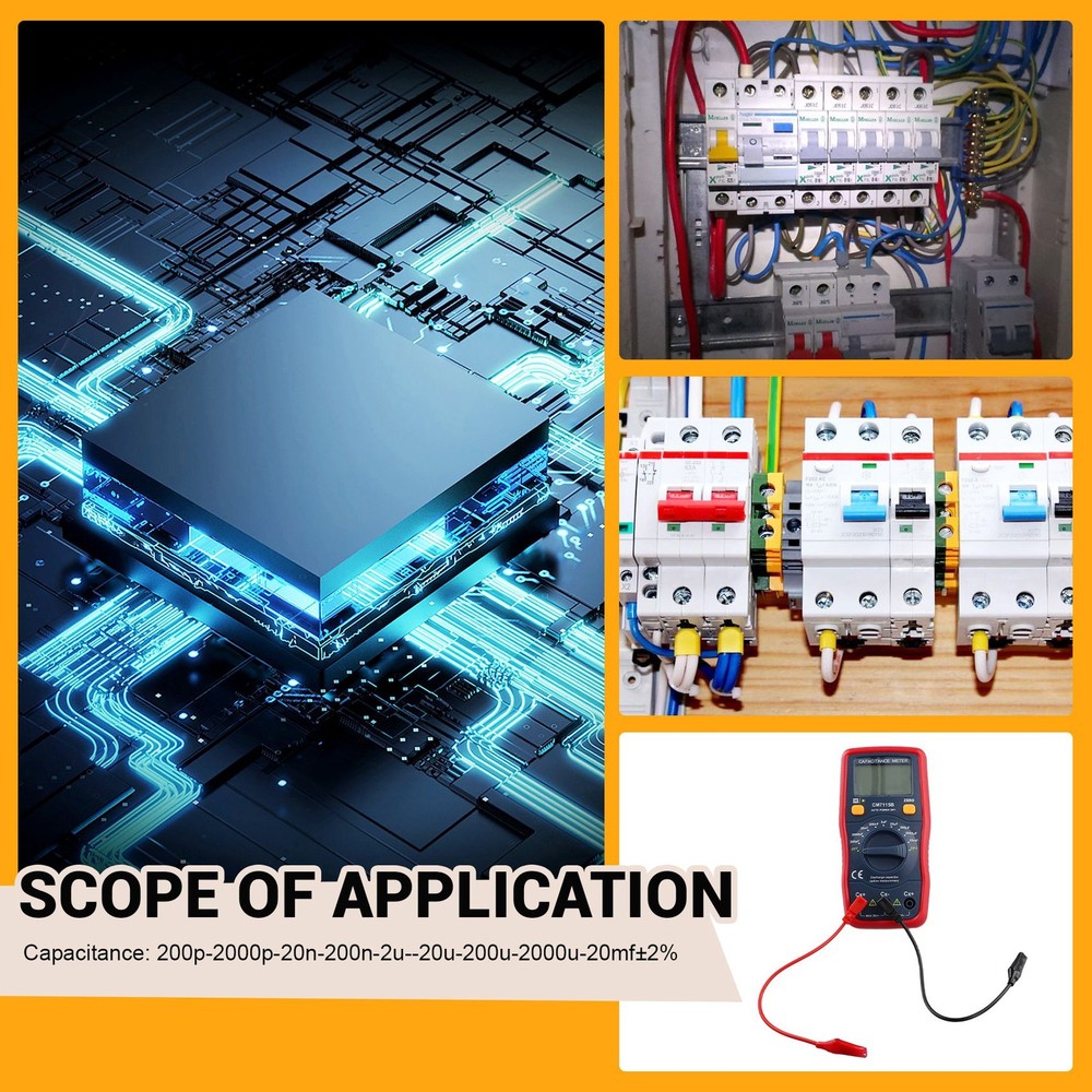 Digital Capacitor CM7115B Test Capacitance Meter Digital Capacitance Meter6402