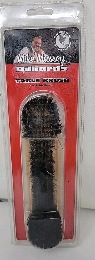 Pool Table Brush - Mike Massey, 9 , New Sealed