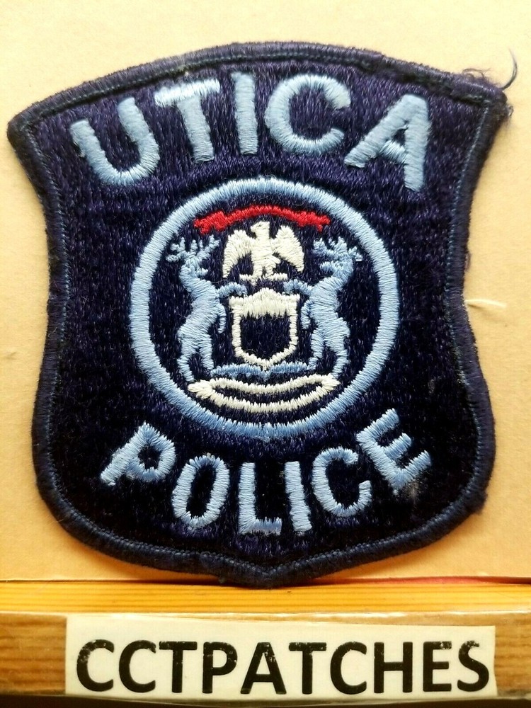 UTICA, MICHIGAN POLICE SHOULDER PATCH MI
