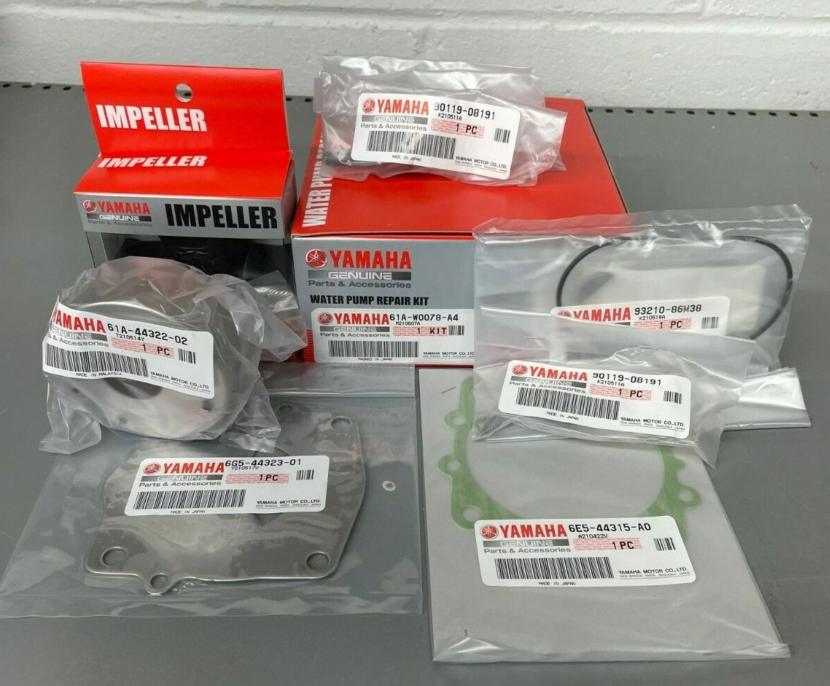 YAMAHA OEM F150/F200/F225 Outboard Water Pump Rebuild Repair Kit 61A-W0078-A4-00