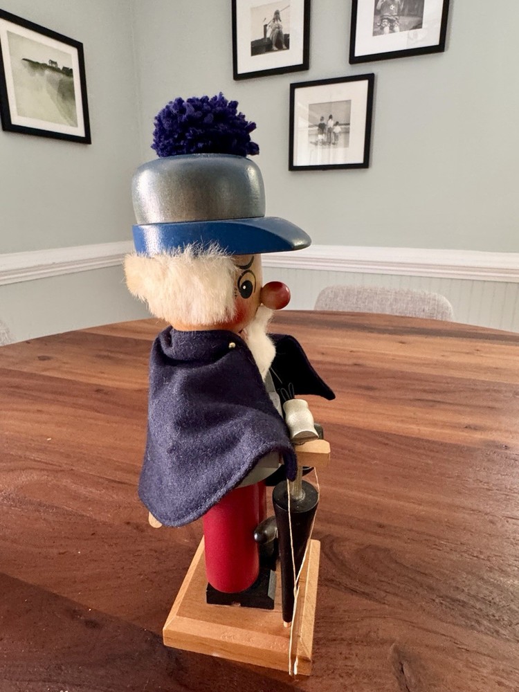 Vintage Steinbach Wooden Nutcracker - Dr. Watson - Sherlock Holmes Germany MINT