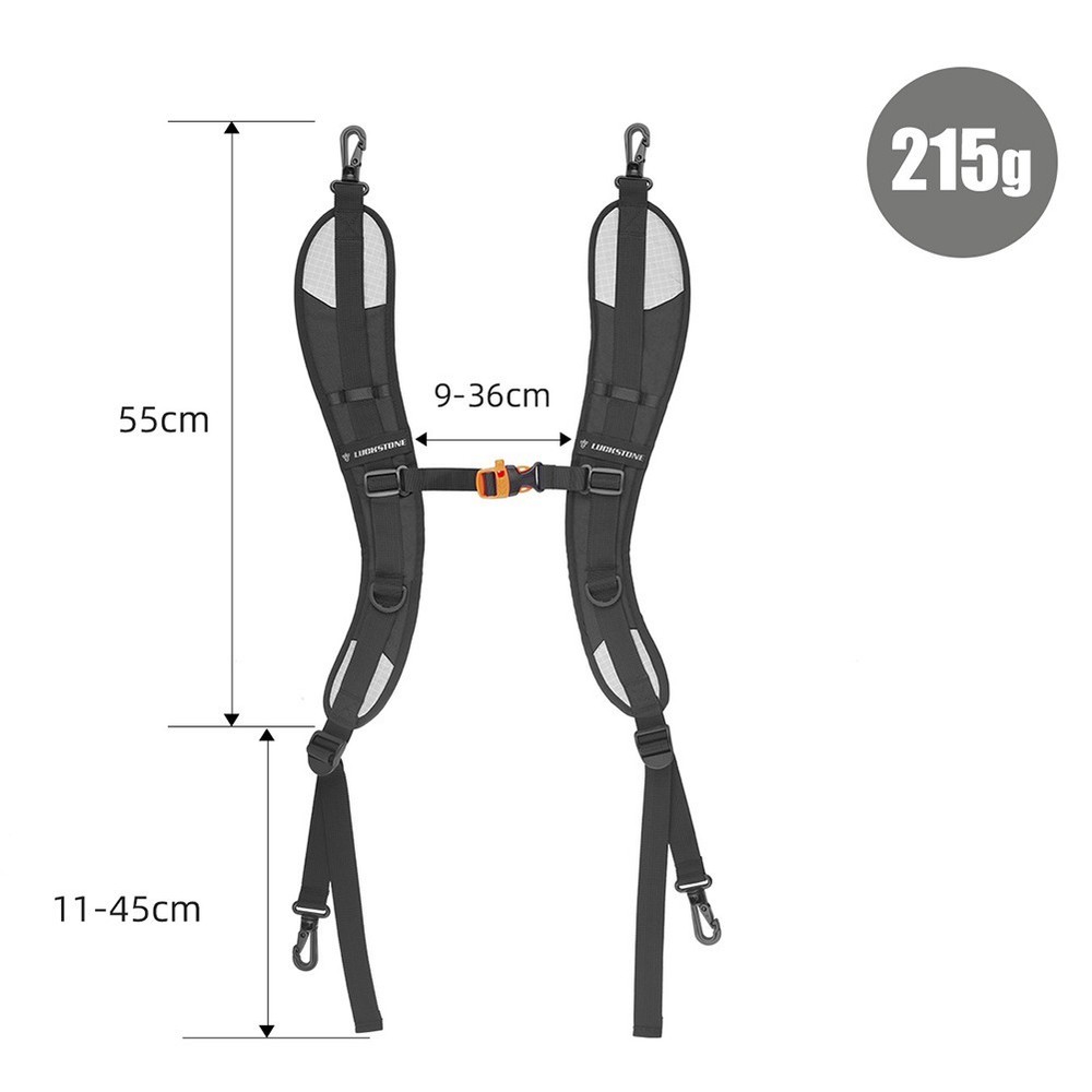 Diverse Compatibility Adjustable Backpack Straps for Various Activities