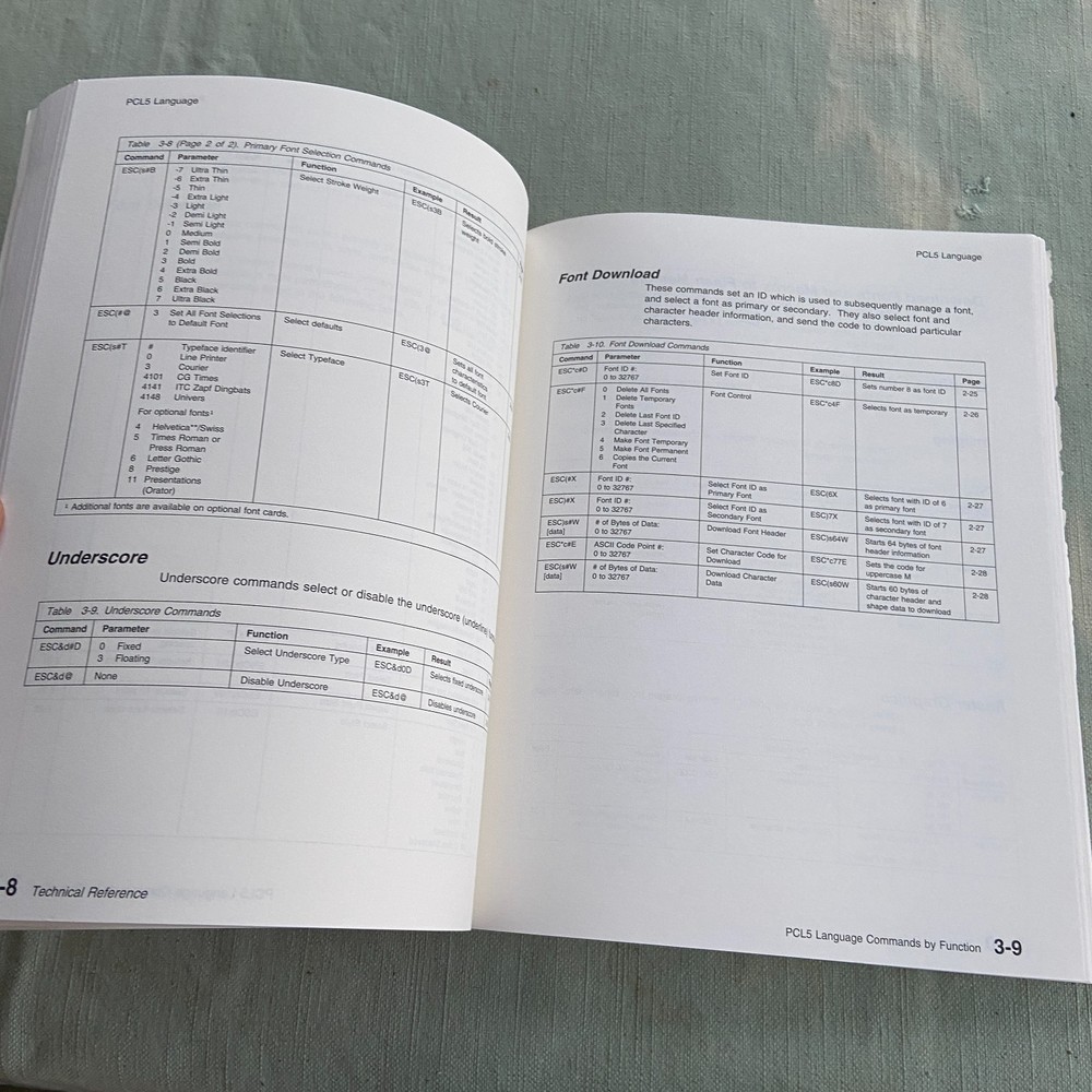 Technical Reference Manual IBM Laser Printer 4039 Series Lexmark 1993 2nd Ed VTG