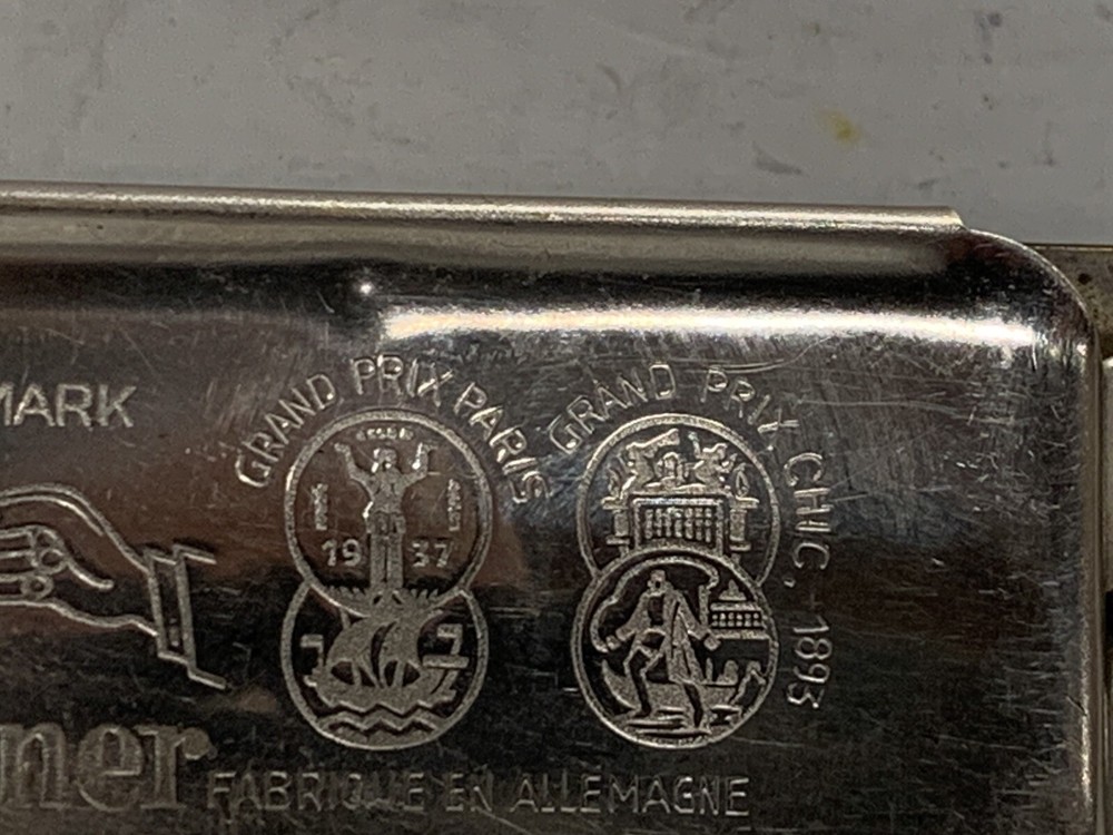 Vintage M.HOHNER Super The Chromonica Harmonica Key C A019