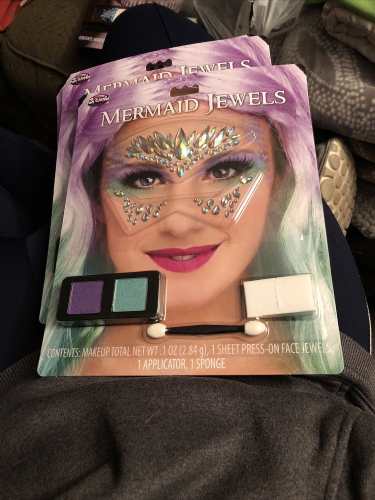 mermaid jewels for face