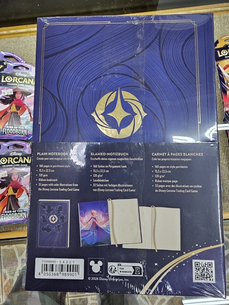 Premium Lorcana Plain Notebook 160 Pages