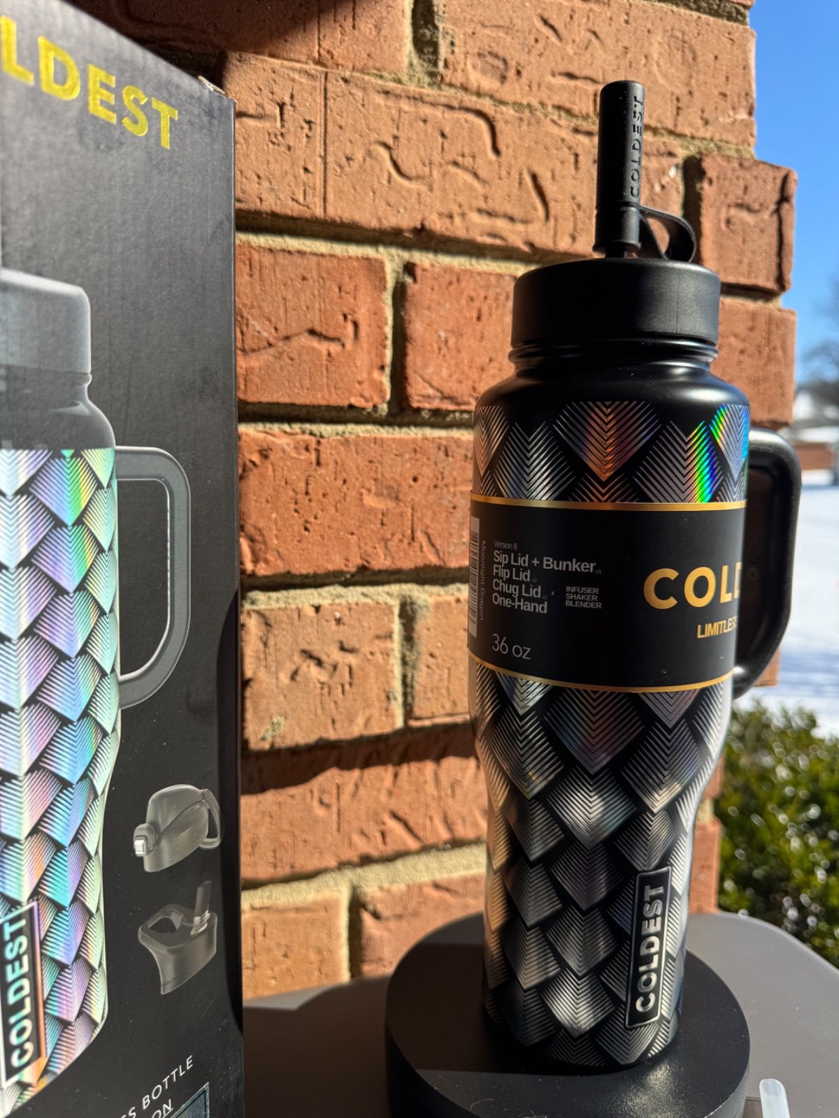 SALE Coldest 36oz MOONLIGHT DRAGON - RARE, Leak proof NIB HARD TO FIND