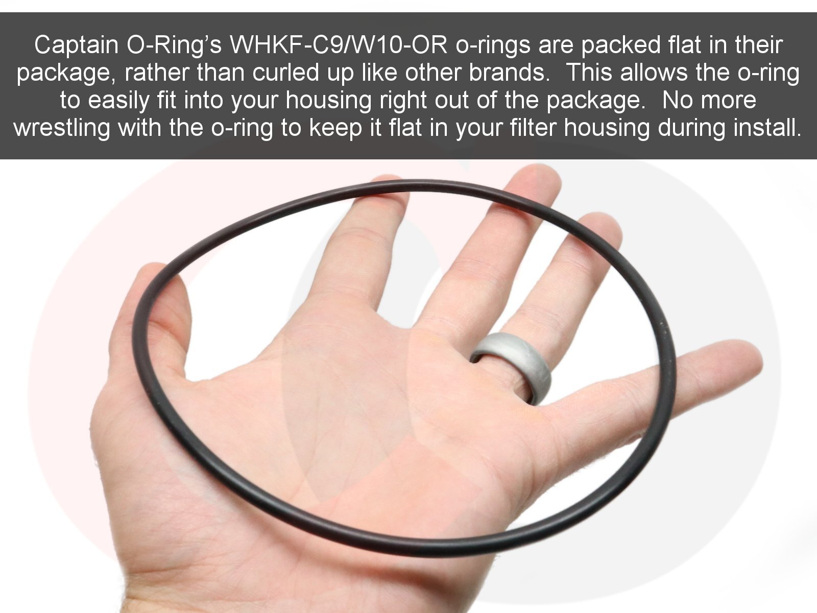 (3pk) O-Rings for Whirlpool WHKF-DWHBB WHKF-C9 & American Plumber W10-PR W10-OR