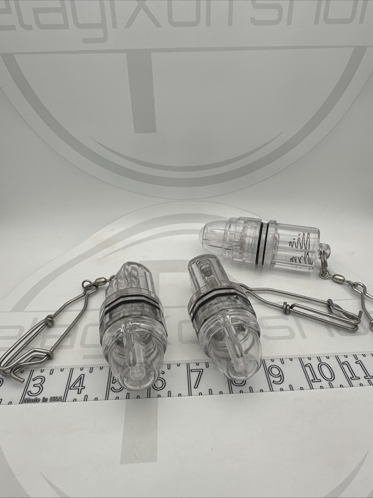 3 Pack Deep Drop Underwater Light W/ Stainless Clip FREE SHIPPING