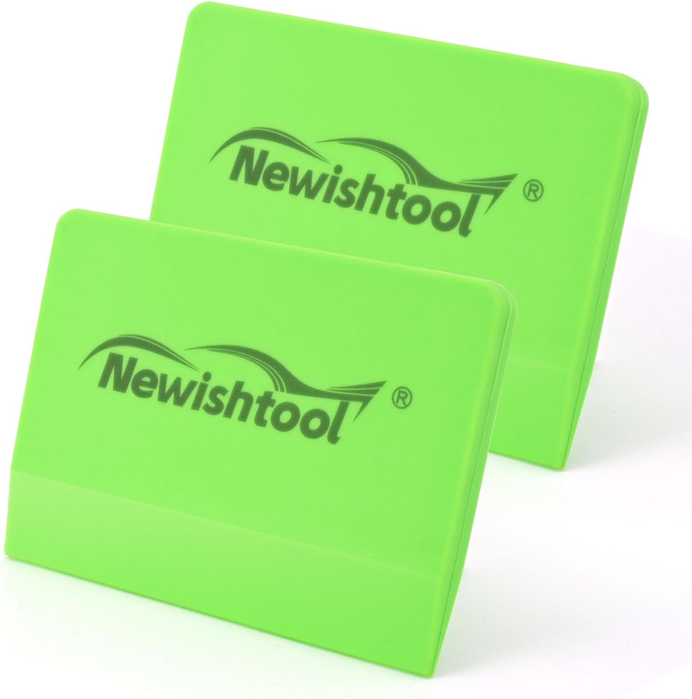 Soft Silicone Squeegee, Small V-Blade Scraper for Window Film Application & Wate
