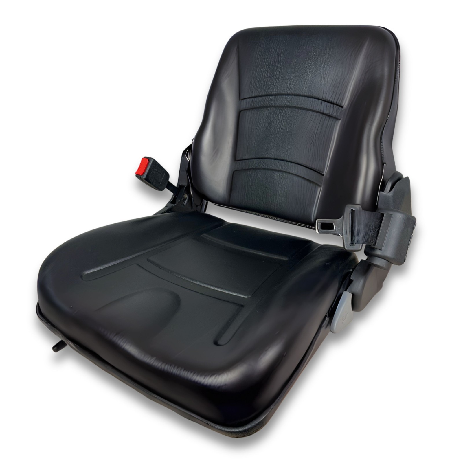 Trac Seats Universal Forklift Seat Replacement w/ Seat Belt – Tractor Skid Steer