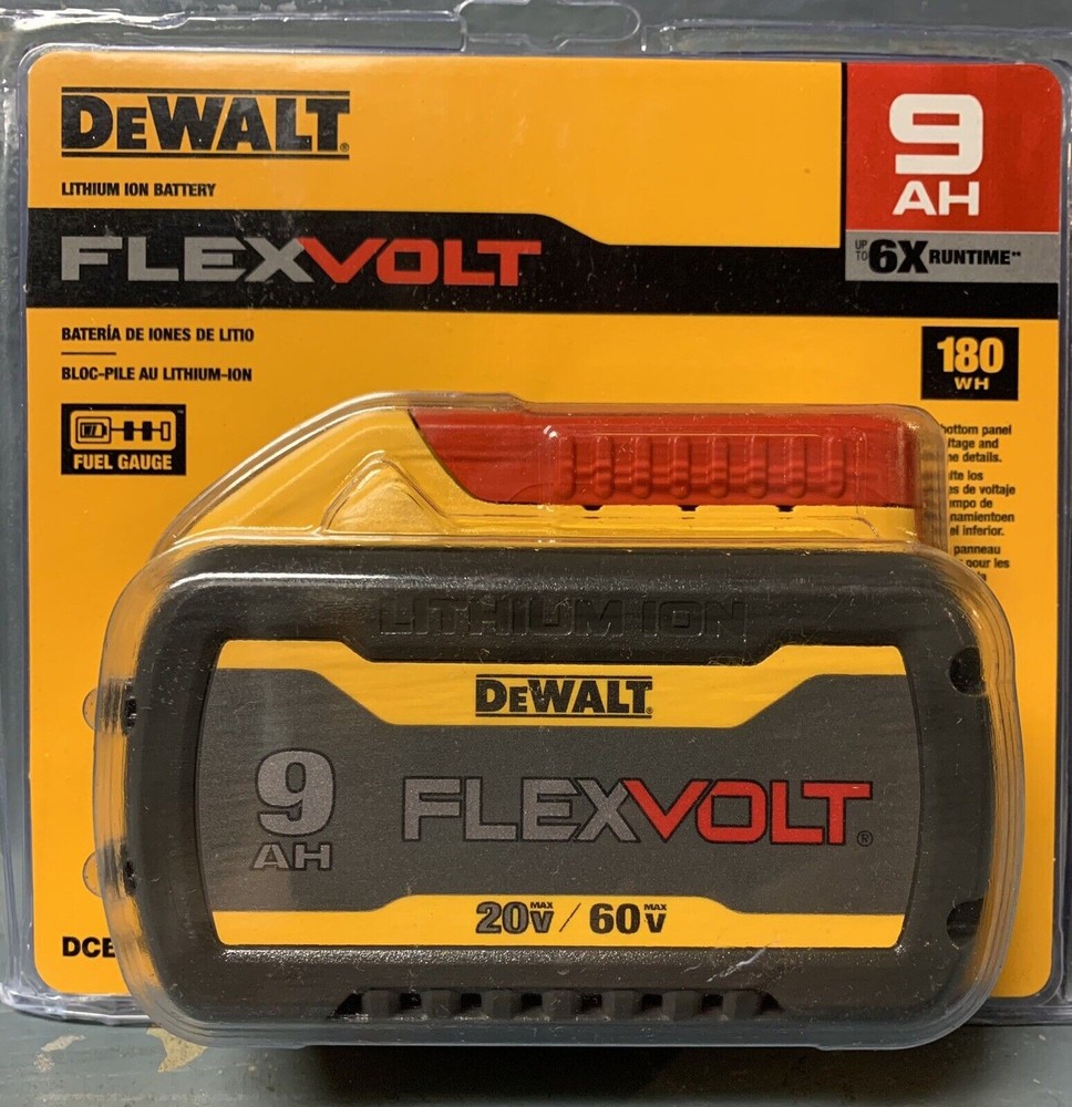DEWALT DCB609 20V/60V Max Flexvolt 9.0Ah Battery